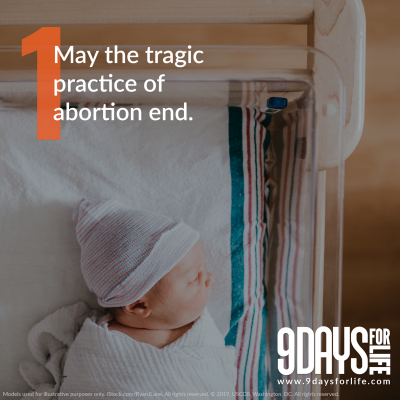 9 Days for Life: January 21-29, 2020